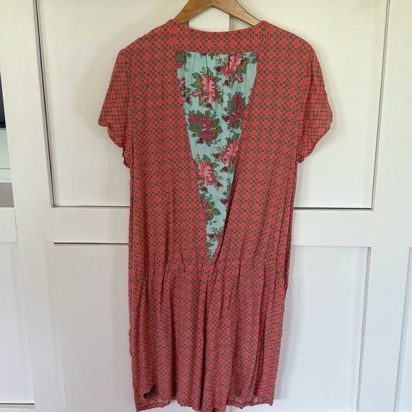 Matilda Jane Momma romper cute print button front with side pockets shorts - Picture 5 of 7